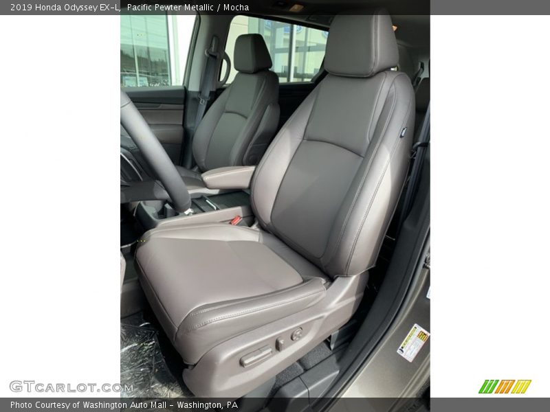 Pacific Pewter Metallic / Mocha 2019 Honda Odyssey EX-L