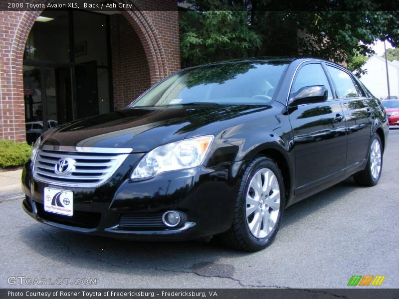 Black / Ash Gray 2008 Toyota Avalon XLS
