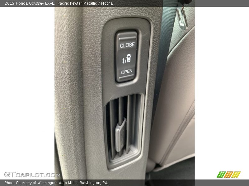 Pacific Pewter Metallic / Mocha 2019 Honda Odyssey EX-L