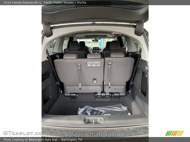 Pacific Pewter Metallic / Mocha 2019 Honda Odyssey EX-L