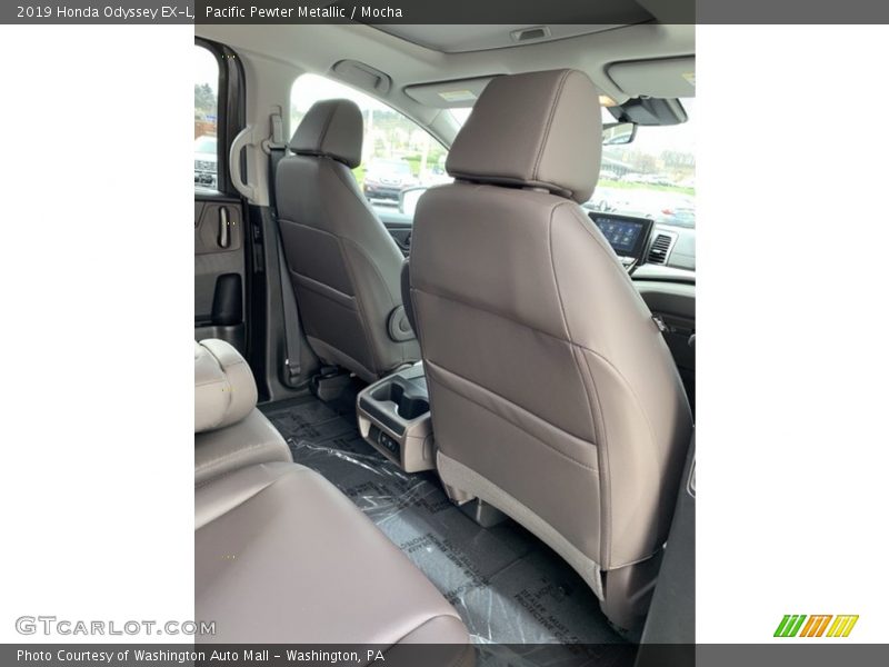 Pacific Pewter Metallic / Mocha 2019 Honda Odyssey EX-L