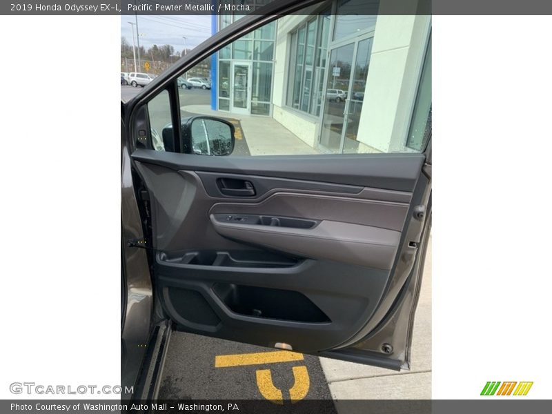 Pacific Pewter Metallic / Mocha 2019 Honda Odyssey EX-L