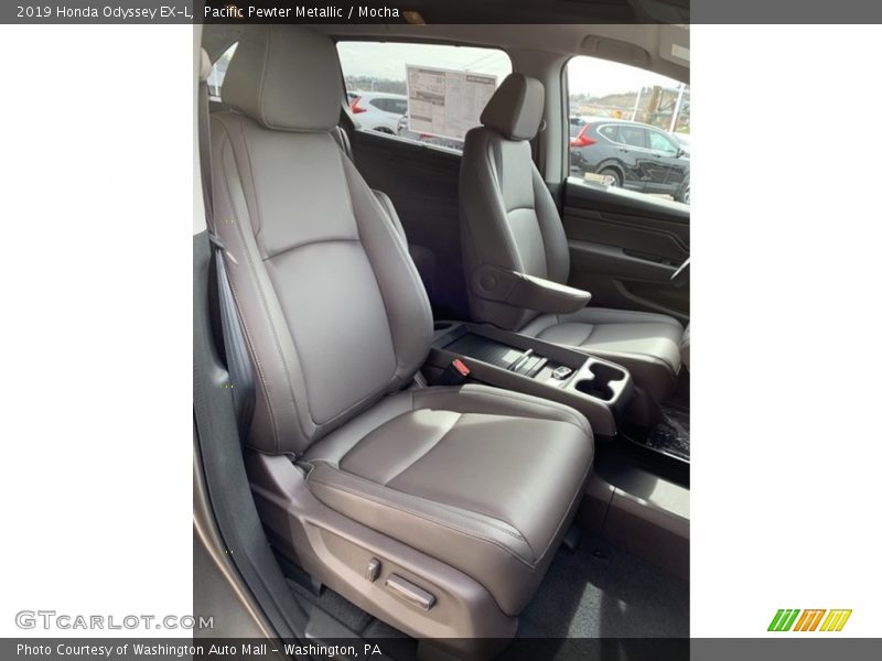 Pacific Pewter Metallic / Mocha 2019 Honda Odyssey EX-L