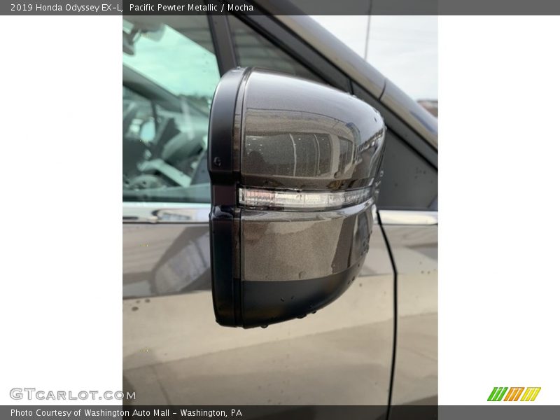 Pacific Pewter Metallic / Mocha 2019 Honda Odyssey EX-L