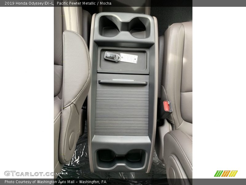 Pacific Pewter Metallic / Mocha 2019 Honda Odyssey EX-L