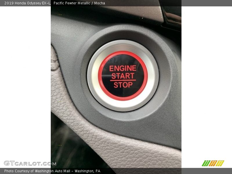 Pacific Pewter Metallic / Mocha 2019 Honda Odyssey EX-L
