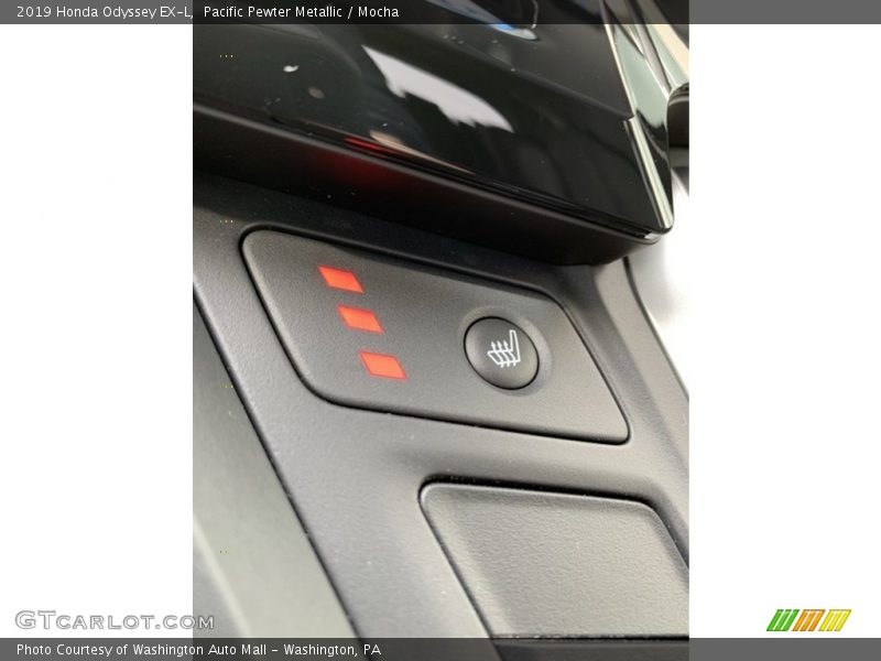 Pacific Pewter Metallic / Mocha 2019 Honda Odyssey EX-L