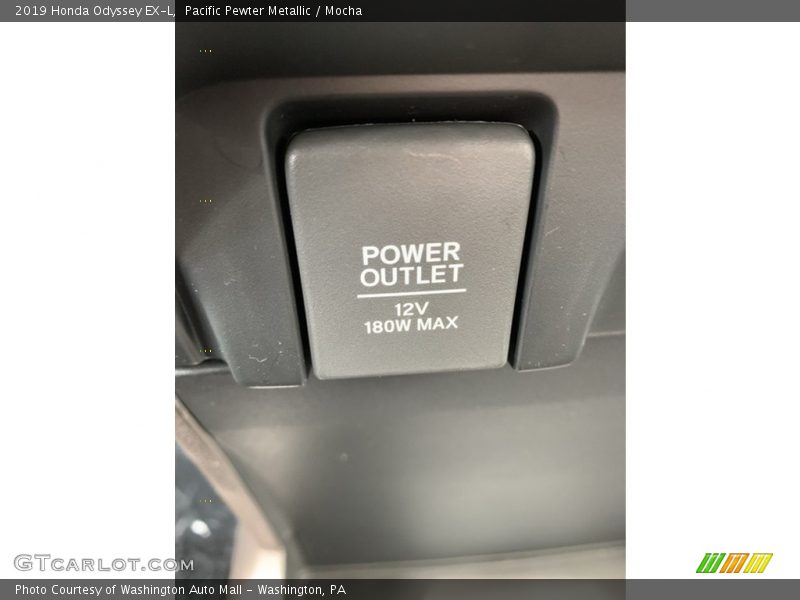 Pacific Pewter Metallic / Mocha 2019 Honda Odyssey EX-L