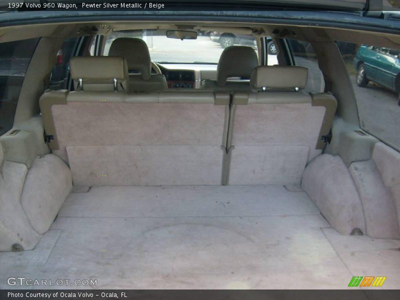 Pewter Silver Metallic / Beige 1997 Volvo 960 Wagon