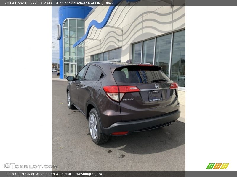 Midnight Amethyst Metallic / Black 2019 Honda HR-V EX AWD