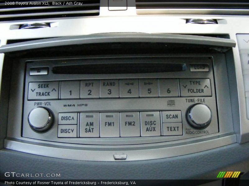 Black / Ash Gray 2008 Toyota Avalon XLS