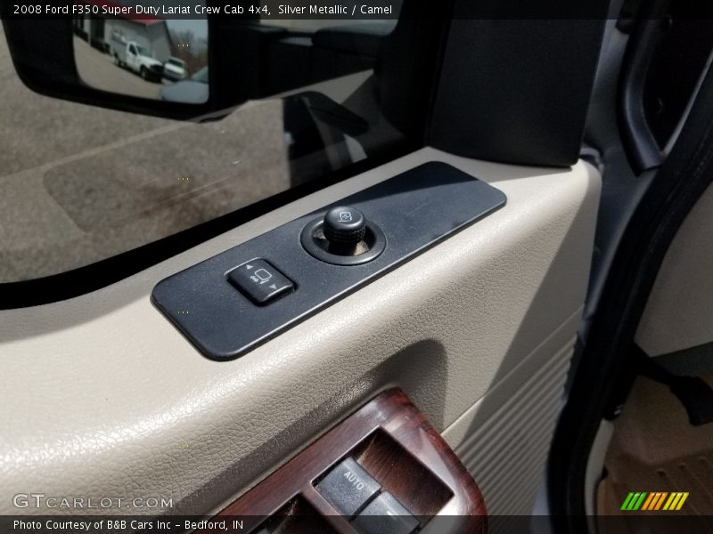 Silver Metallic / Camel 2008 Ford F350 Super Duty Lariat Crew Cab 4x4