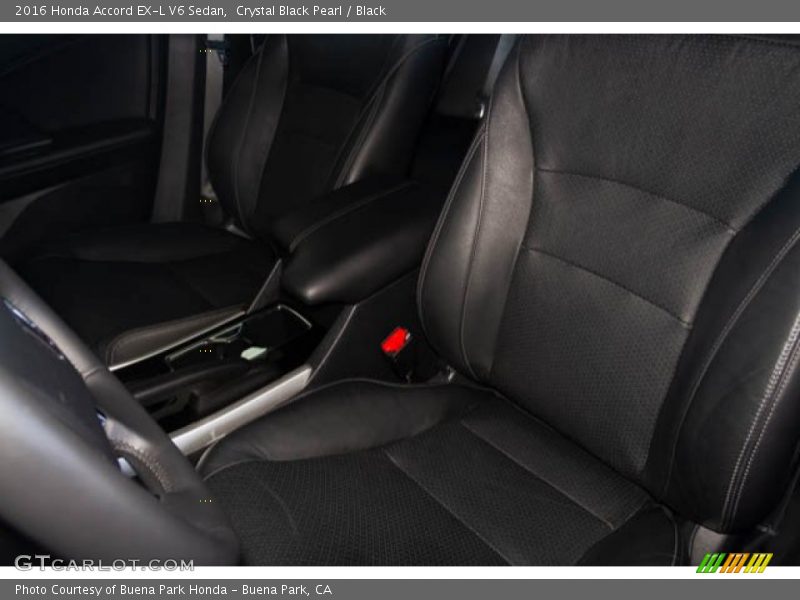 Crystal Black Pearl / Black 2016 Honda Accord EX-L V6 Sedan