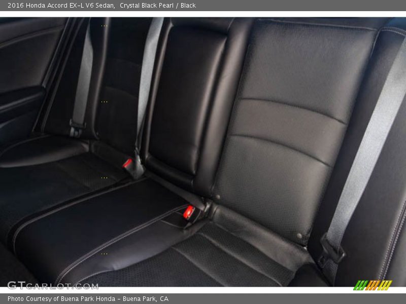 Crystal Black Pearl / Black 2016 Honda Accord EX-L V6 Sedan