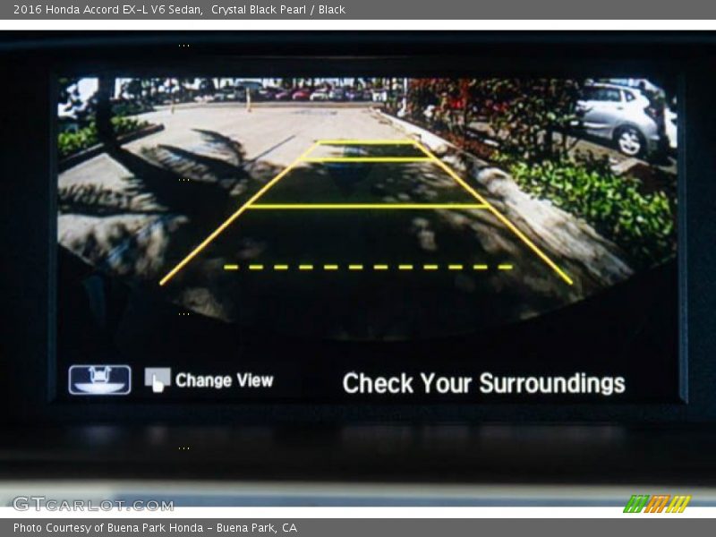 Crystal Black Pearl / Black 2016 Honda Accord EX-L V6 Sedan