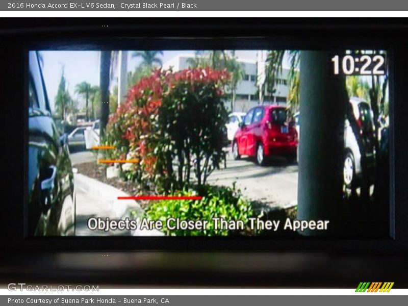 Crystal Black Pearl / Black 2016 Honda Accord EX-L V6 Sedan