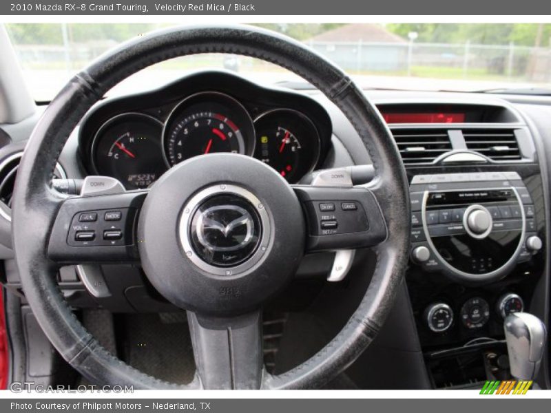 Velocity Red Mica / Black 2010 Mazda RX-8 Grand Touring
