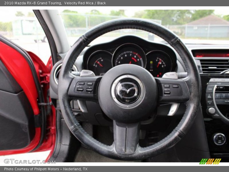 Velocity Red Mica / Black 2010 Mazda RX-8 Grand Touring