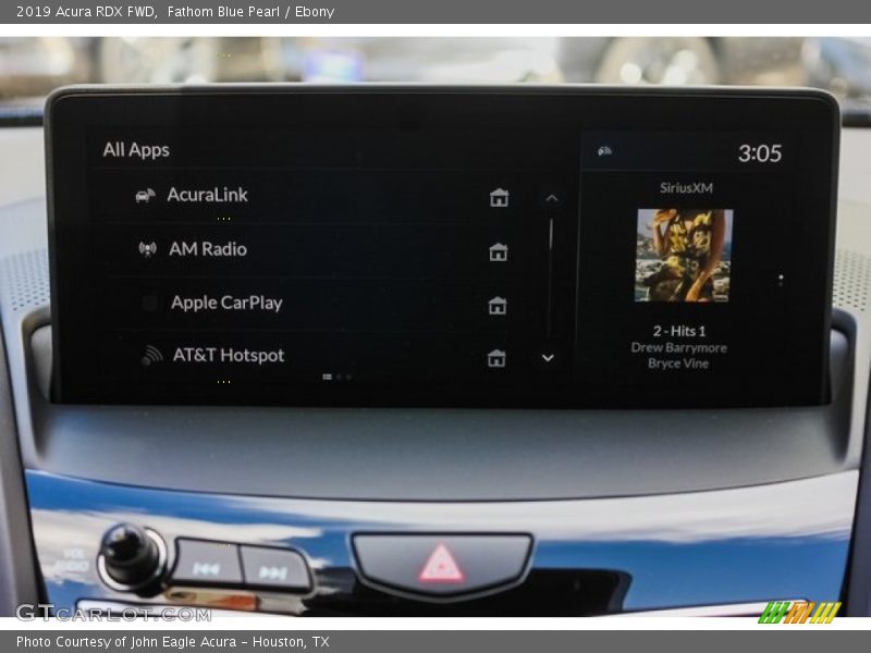 Fathom Blue Pearl / Ebony 2019 Acura RDX FWD
