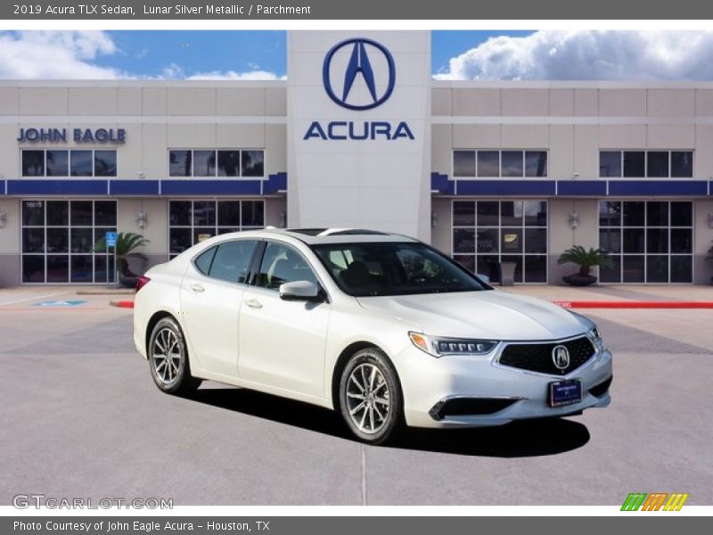 Lunar Silver Metallic / Parchment 2019 Acura TLX Sedan
