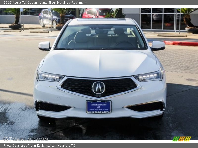 Lunar Silver Metallic / Parchment 2019 Acura TLX Sedan