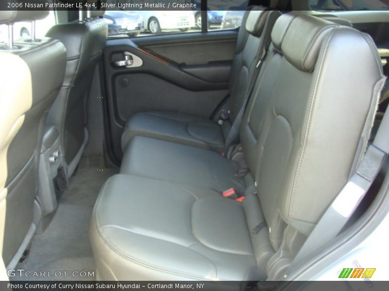 Silver Lightning Metallic / Graphite 2006 Nissan Pathfinder LE 4x4