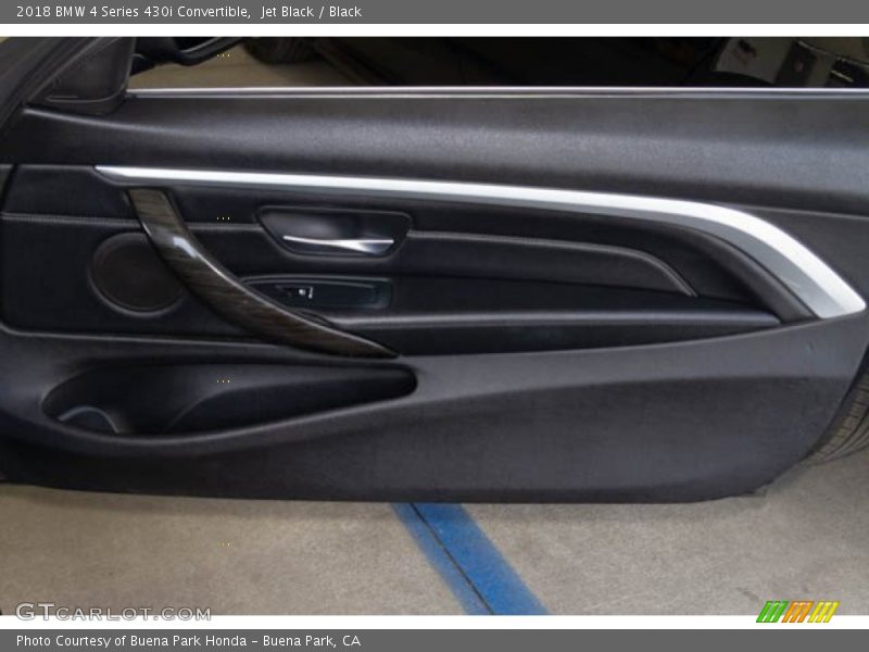 Jet Black / Black 2018 BMW 4 Series 430i Convertible