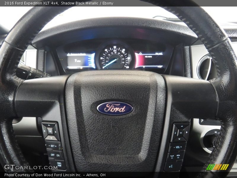 Shadow Black Metallic / Ebony 2016 Ford Expedition XLT 4x4