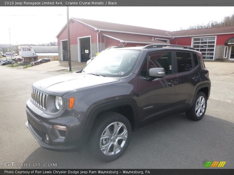 Granite Crystal Metallic / Black 2019 Jeep Renegade Limited 4x4