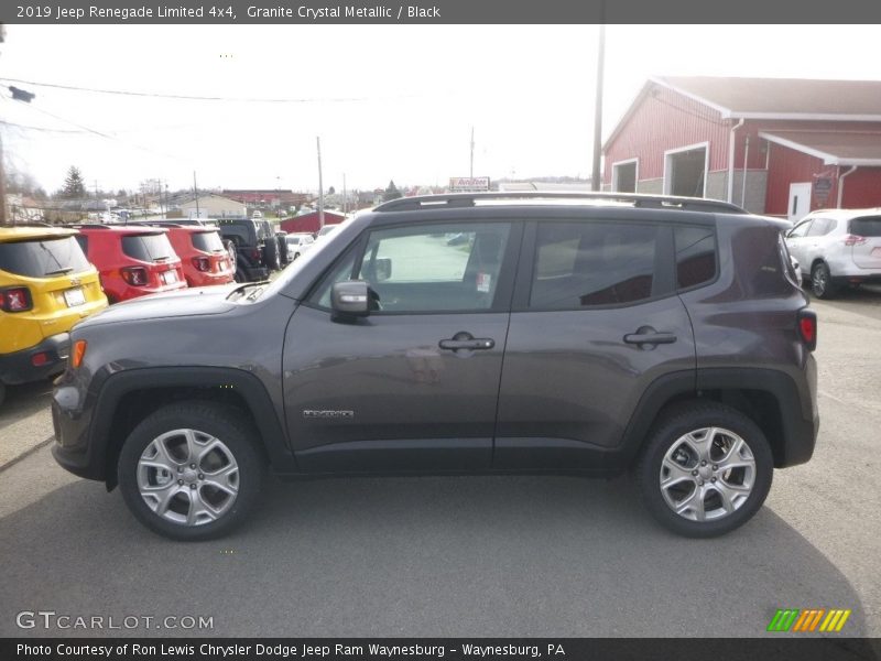 Granite Crystal Metallic / Black 2019 Jeep Renegade Limited 4x4