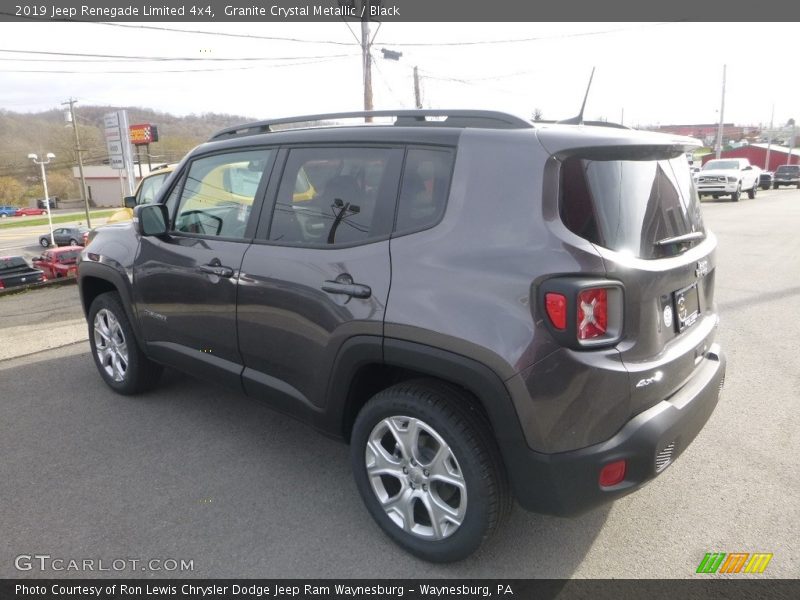 Granite Crystal Metallic / Black 2019 Jeep Renegade Limited 4x4