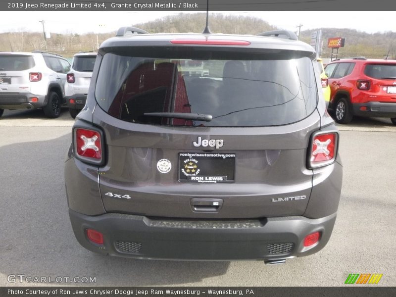 Granite Crystal Metallic / Black 2019 Jeep Renegade Limited 4x4
