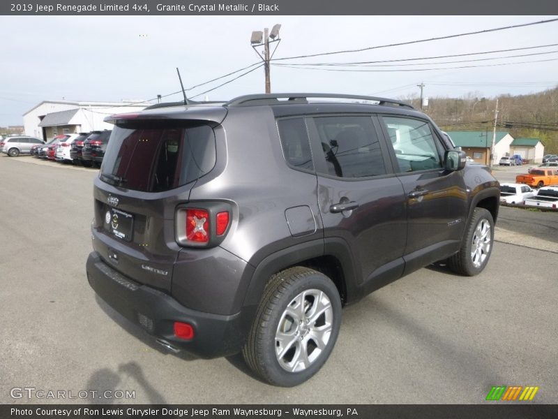 Granite Crystal Metallic / Black 2019 Jeep Renegade Limited 4x4