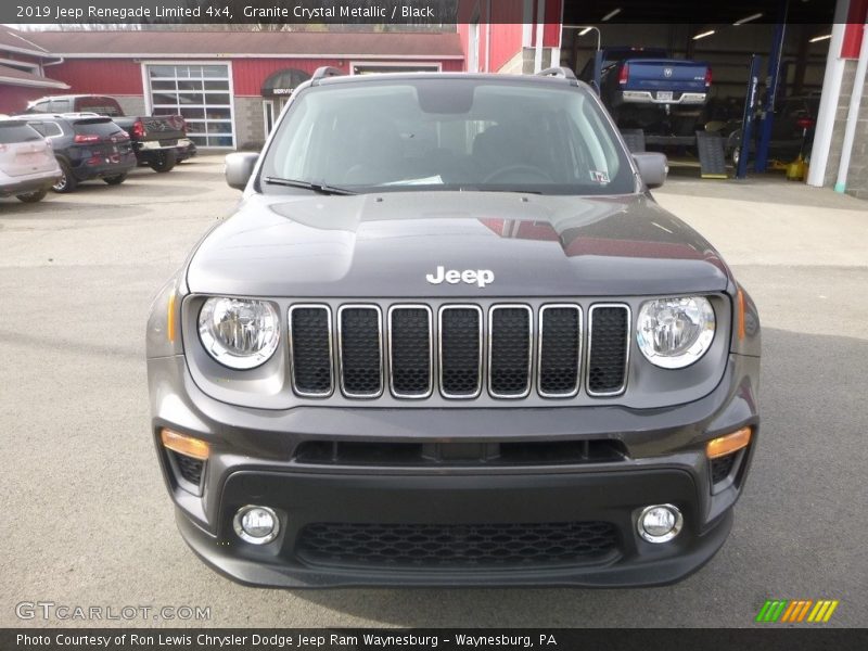Granite Crystal Metallic / Black 2019 Jeep Renegade Limited 4x4