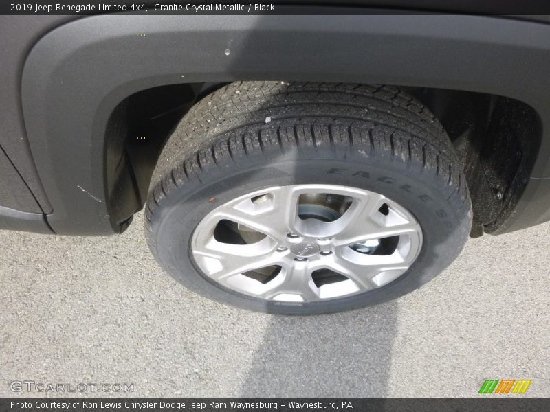 Granite Crystal Metallic / Black 2019 Jeep Renegade Limited 4x4