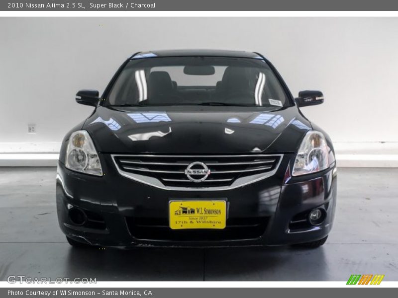 Super Black / Charcoal 2010 Nissan Altima 2.5 SL