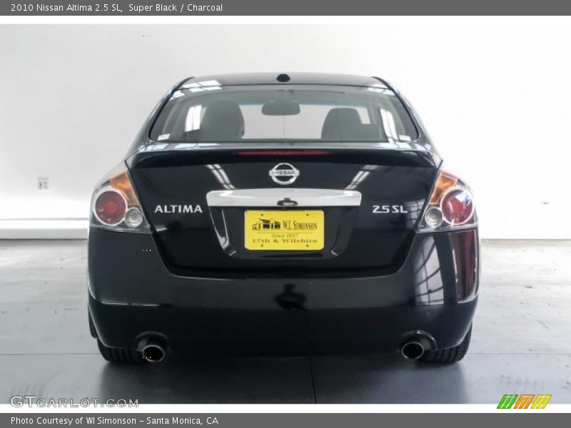 Super Black / Charcoal 2010 Nissan Altima 2.5 SL