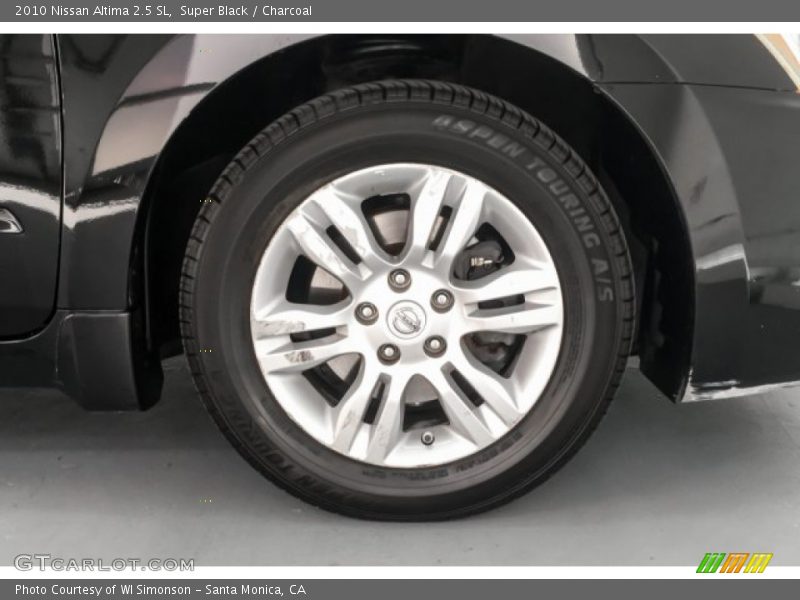 Super Black / Charcoal 2010 Nissan Altima 2.5 SL