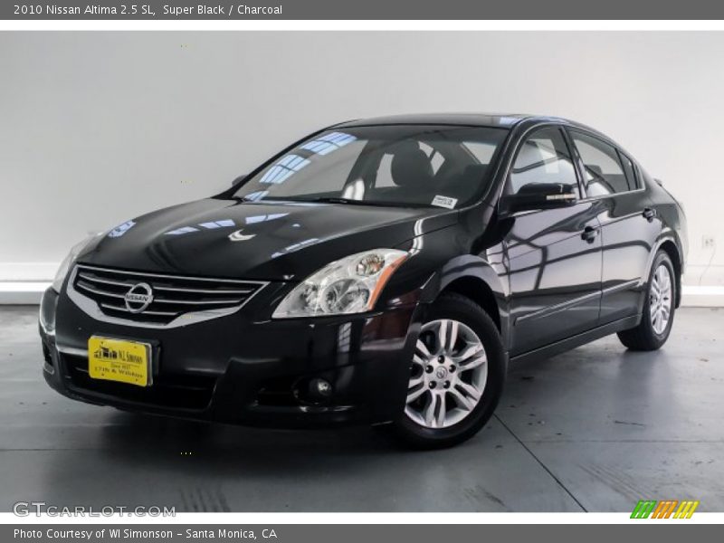 Super Black / Charcoal 2010 Nissan Altima 2.5 SL