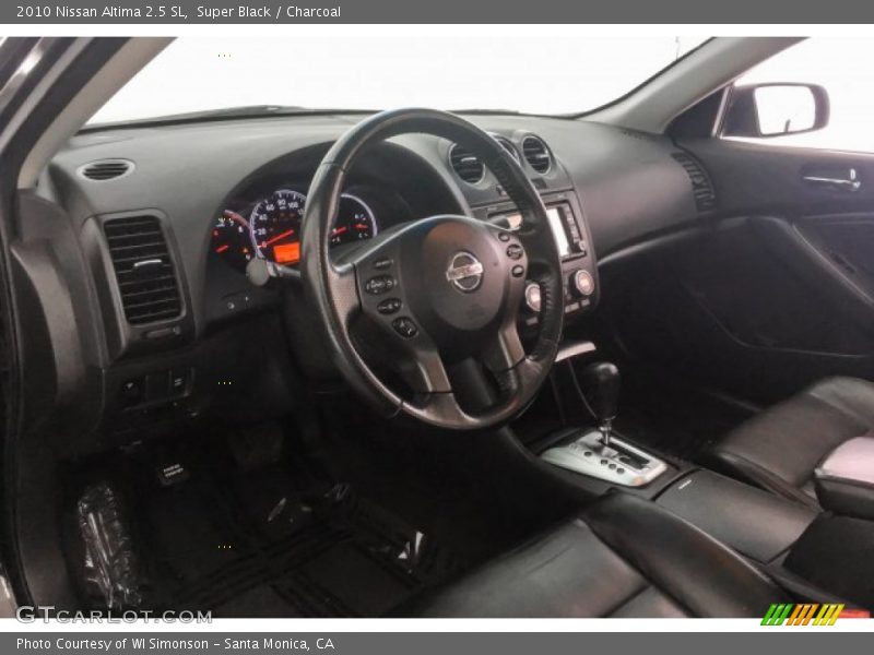 Super Black / Charcoal 2010 Nissan Altima 2.5 SL