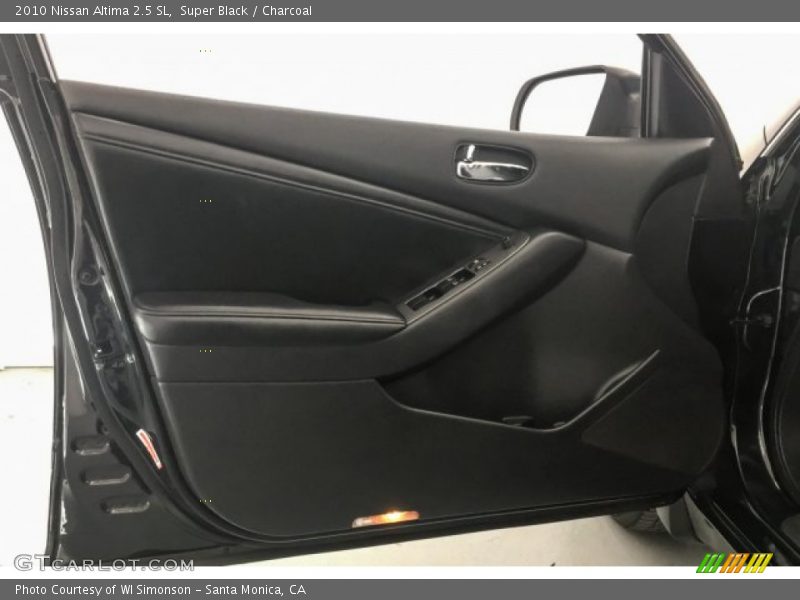 Super Black / Charcoal 2010 Nissan Altima 2.5 SL