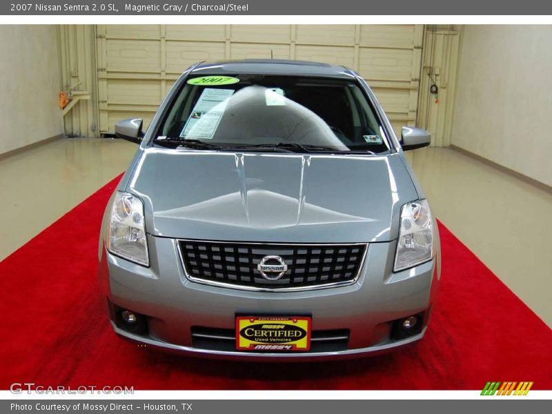 Magnetic Gray / Charcoal/Steel 2007 Nissan Sentra 2.0 SL