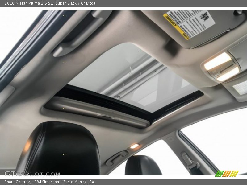 Super Black / Charcoal 2010 Nissan Altima 2.5 SL