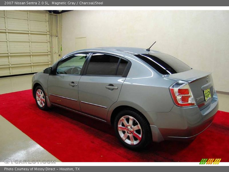 Magnetic Gray / Charcoal/Steel 2007 Nissan Sentra 2.0 SL