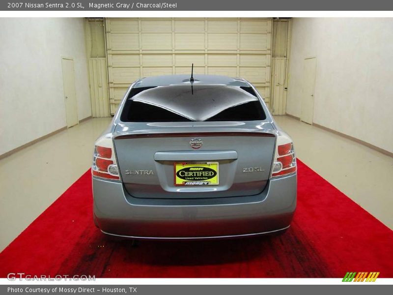 Magnetic Gray / Charcoal/Steel 2007 Nissan Sentra 2.0 SL