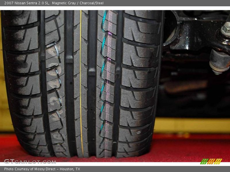 Magnetic Gray / Charcoal/Steel 2007 Nissan Sentra 2.0 SL