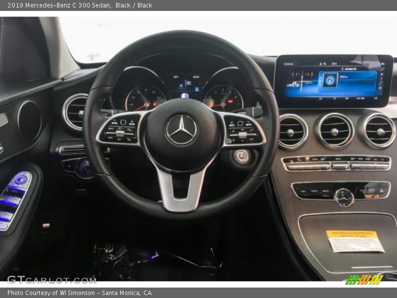 Black / Black 2019 Mercedes-Benz C 300 Sedan