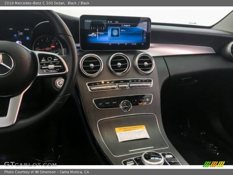 Black / Black 2019 Mercedes-Benz C 300 Sedan