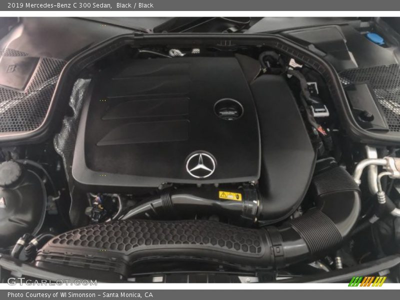 Black / Black 2019 Mercedes-Benz C 300 Sedan