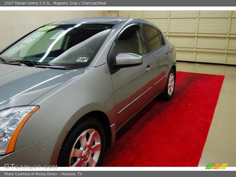 Magnetic Gray / Charcoal/Steel 2007 Nissan Sentra 2.0 SL